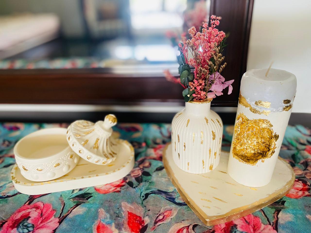 Candle making and Concrete Art by Saima - Image 2